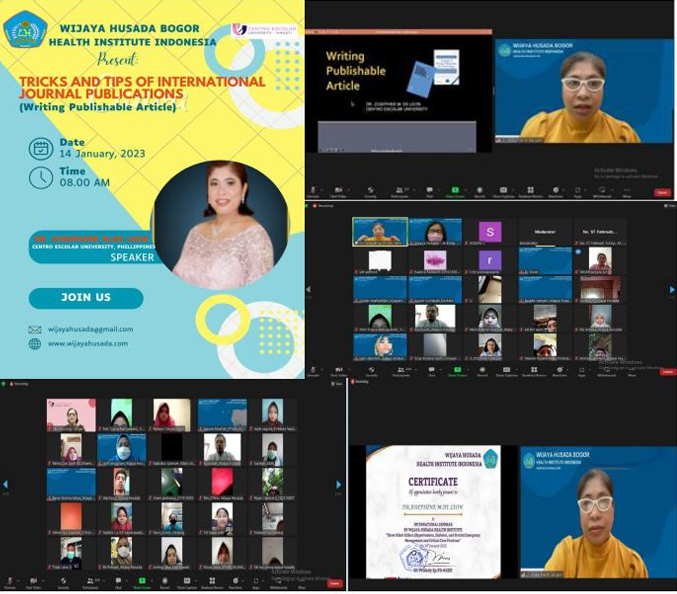 Workshop Penulisan Artikel Internasional Berputasi