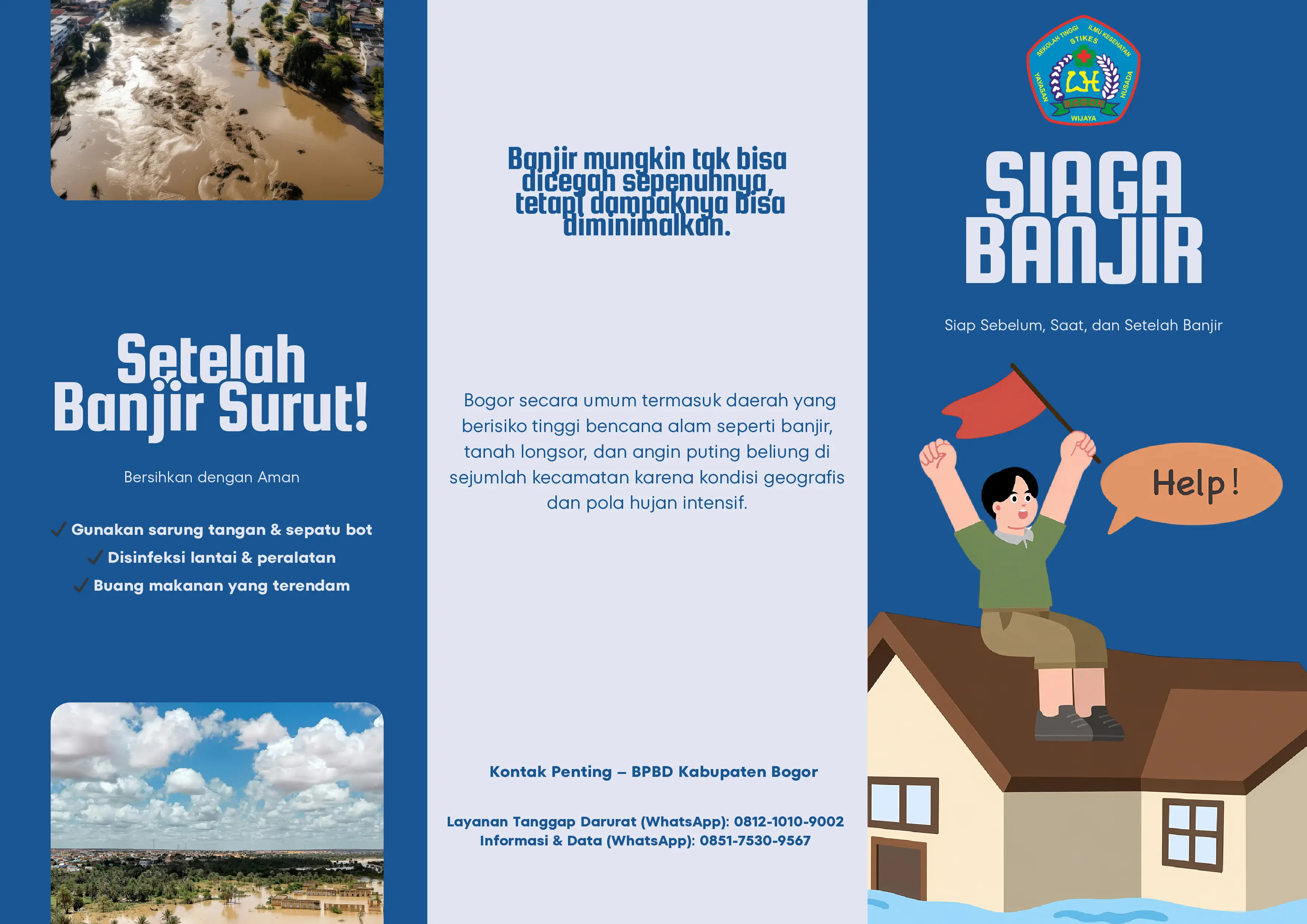 Leaflet Siaga Banjir