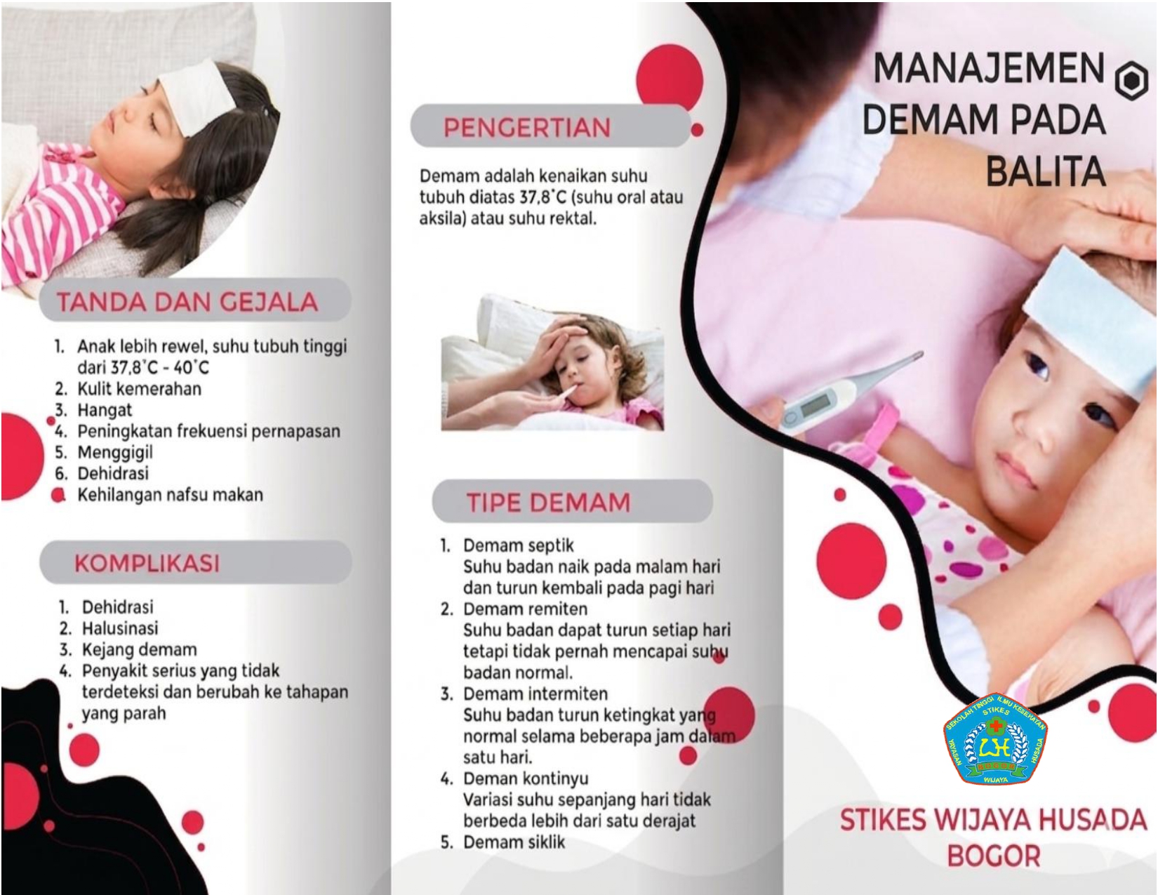 LEAFLET MANAJEMEN DEMAM PADA BALITA